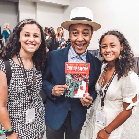 Giancarlo Esposito with his two daughter